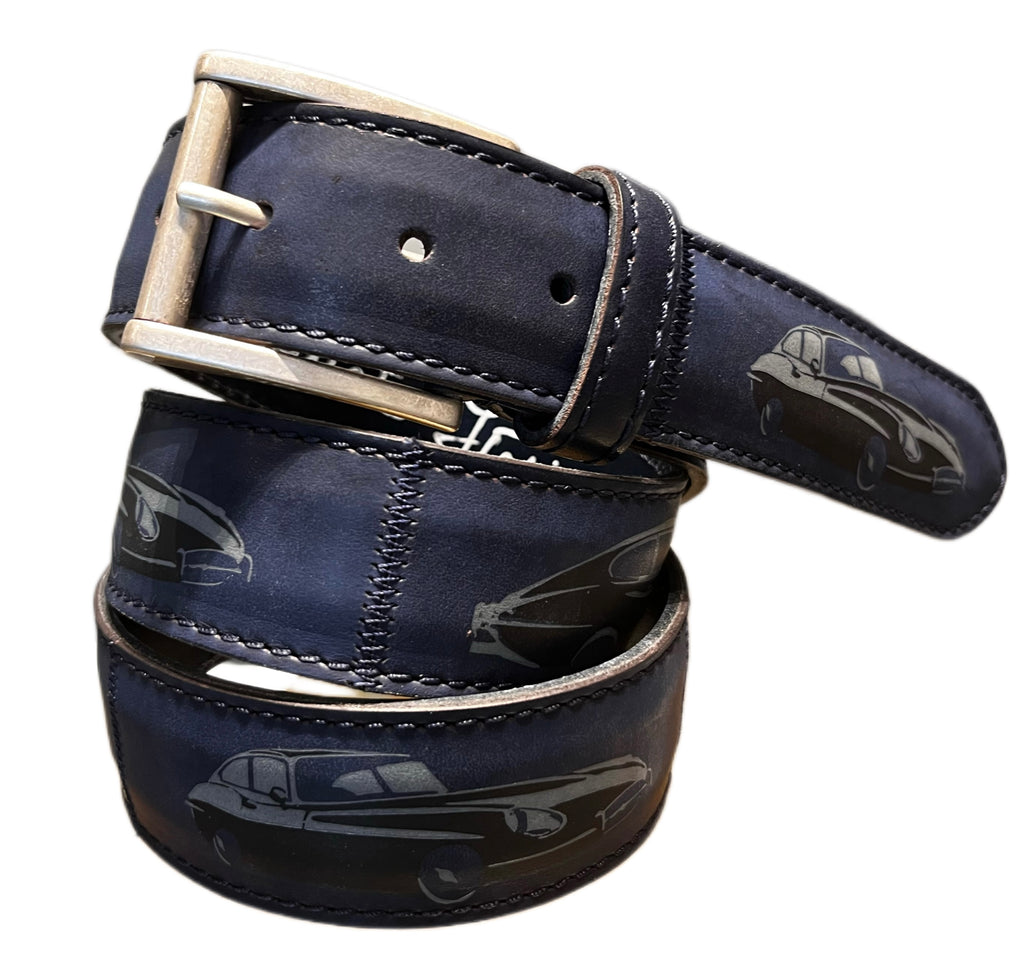 ARTIGIANATO ITALIANO cintura artigianale "SILHOUETTE JAGUAR"