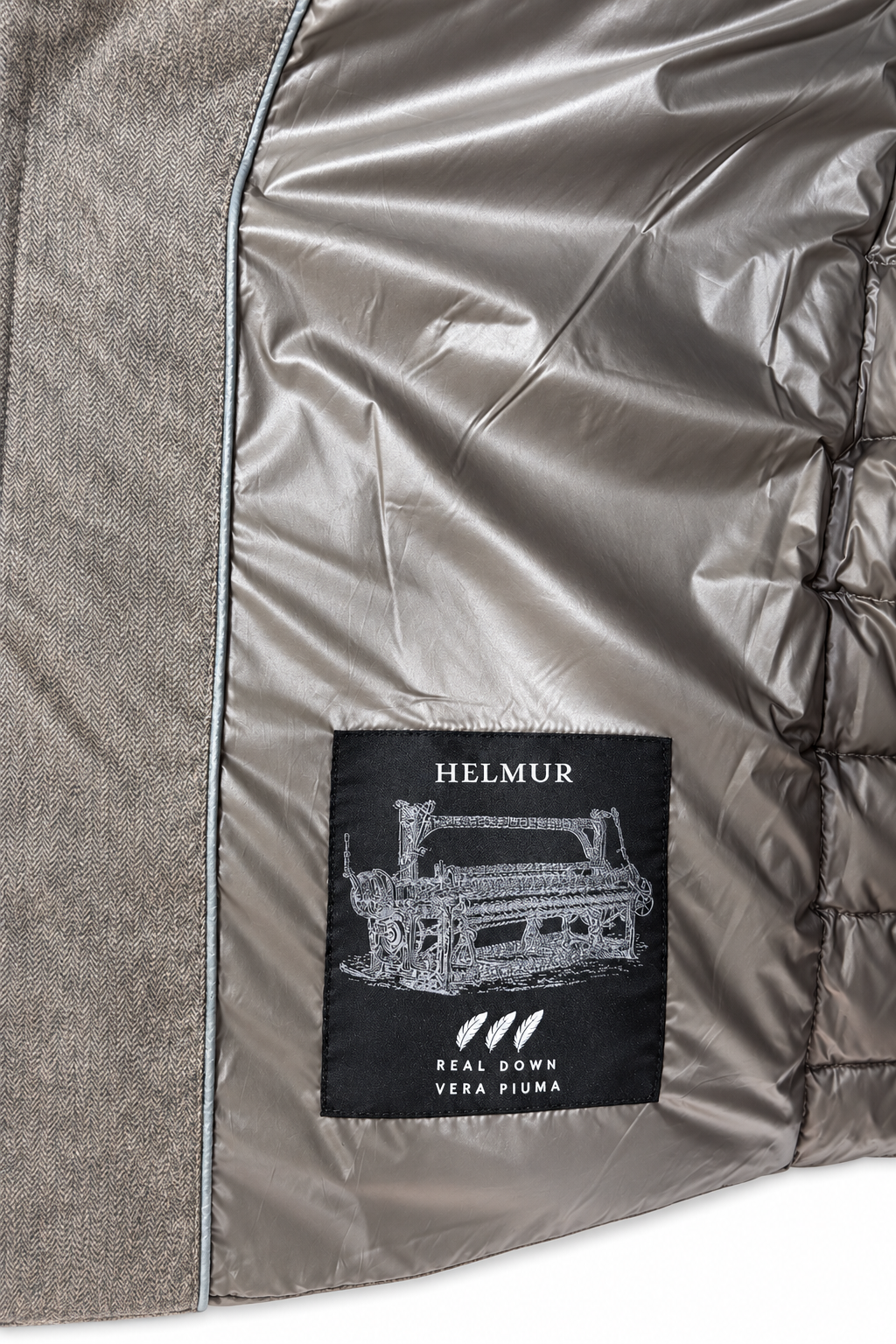 HELMUR - Giubbotto imbottito in vera piuma