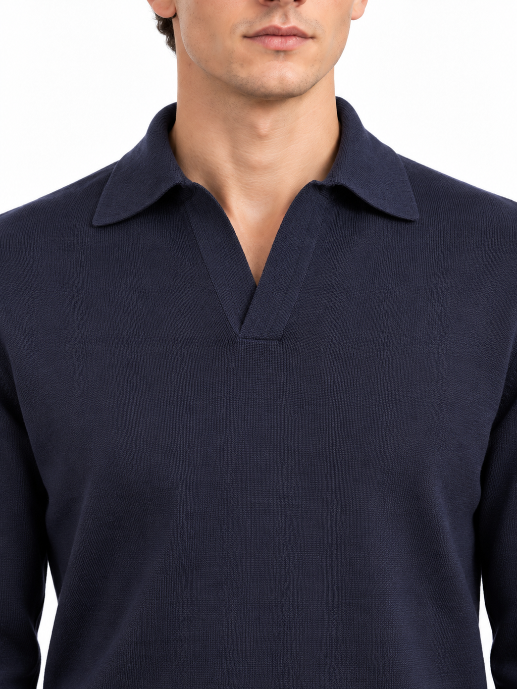 GRAN SASSO "ATHLEISURE" - Polo in maglia finezza 18