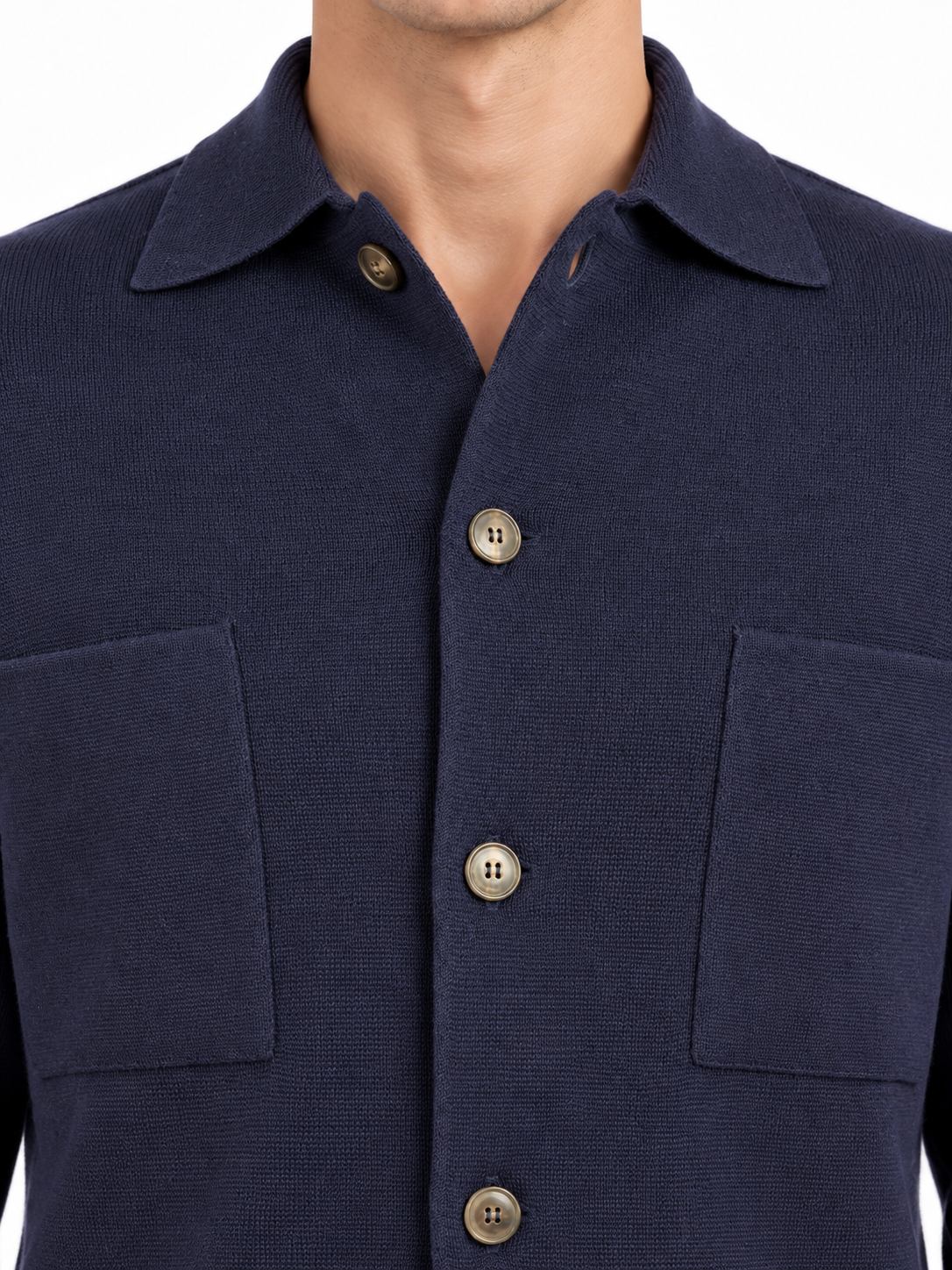 FILIPPO DE LAURENTIIS - Field jacket in 100% pura lana merino
