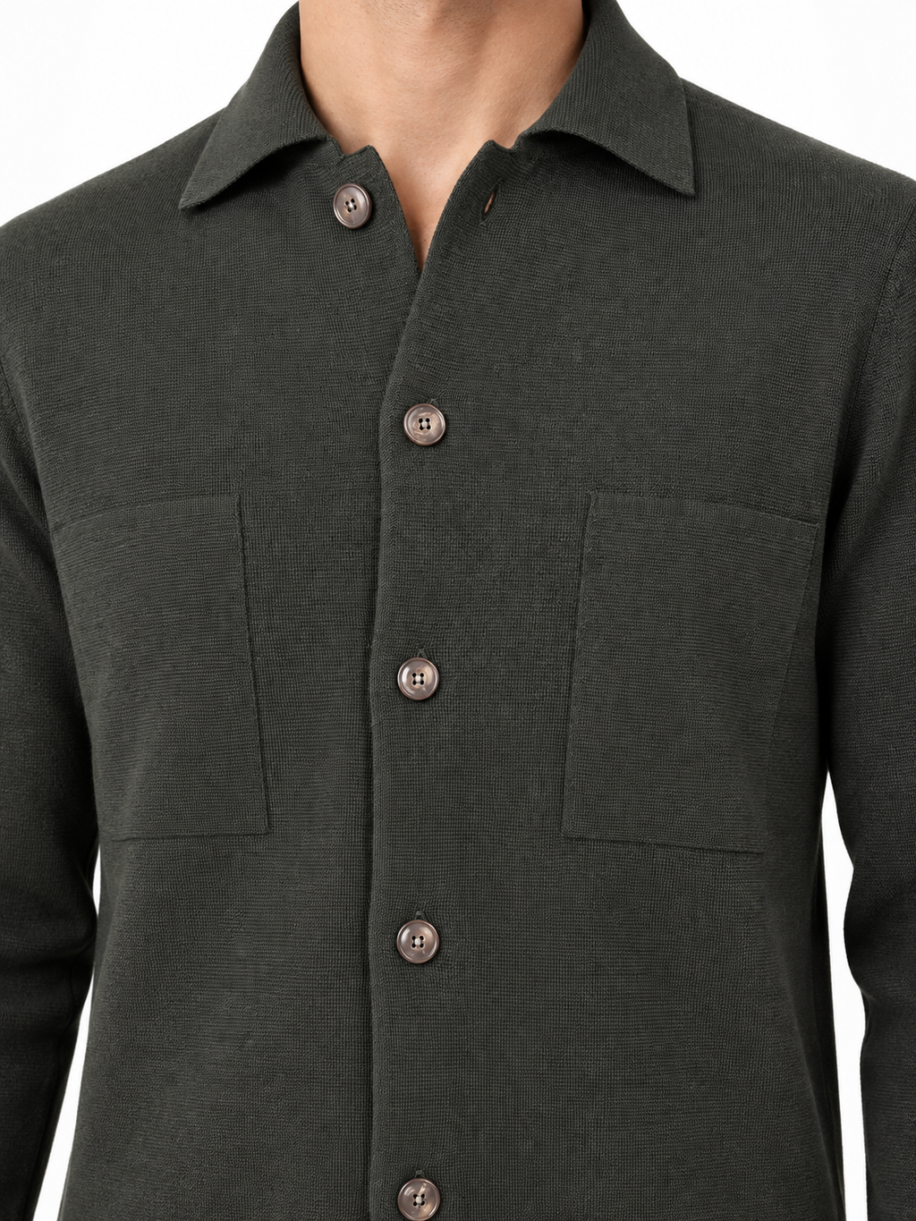 FILIPPO DE LAURENTIIS - Field jacket in 100% pura lana merino