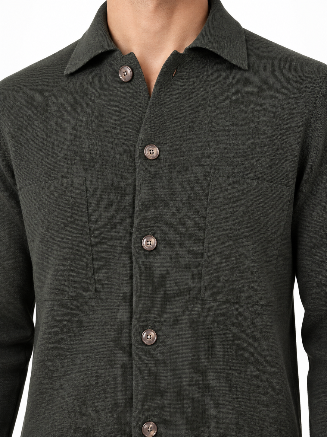 FILIPPO DE LAURENTIIS - Field jacket in 100% pura lana merino