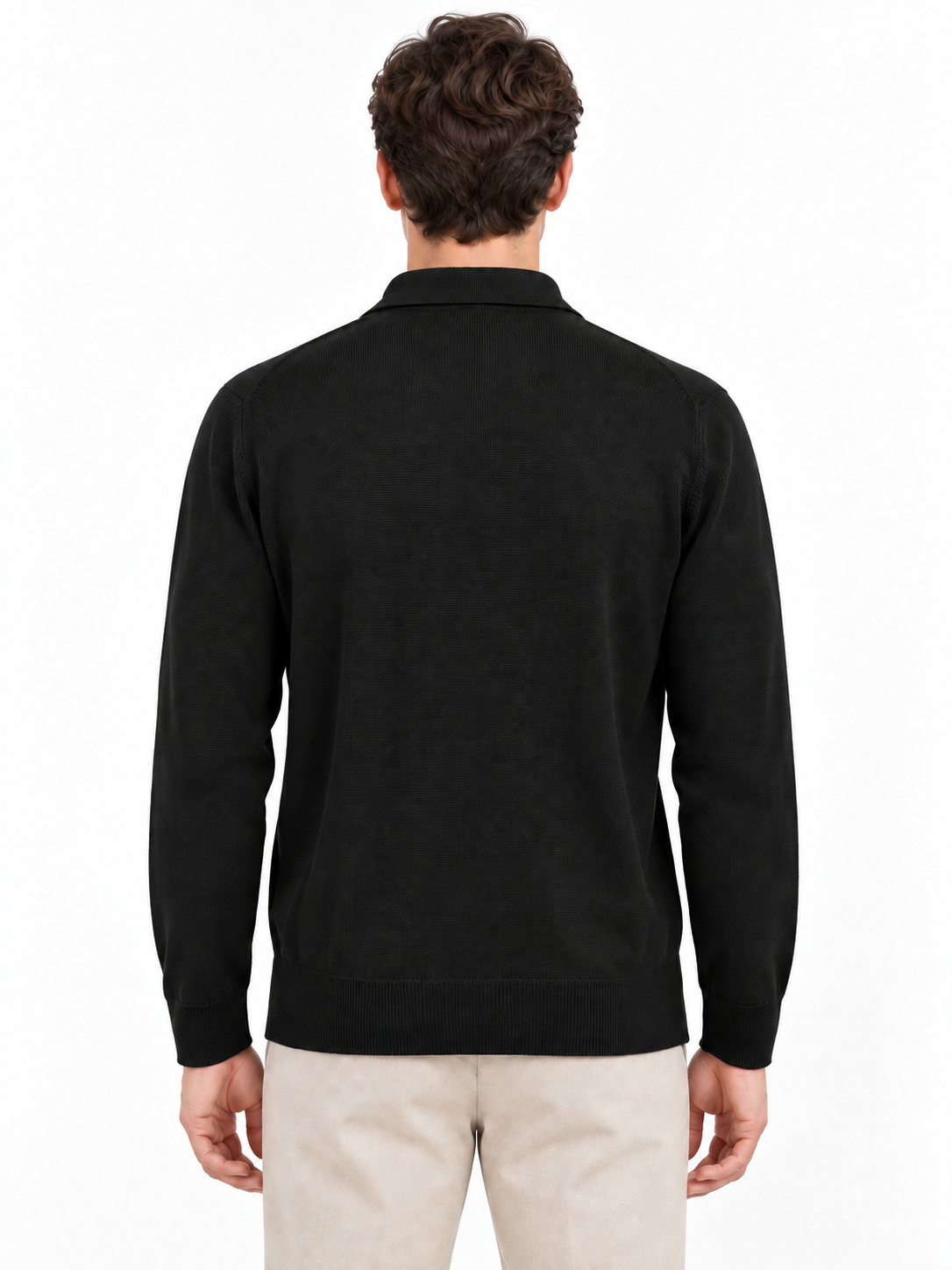 GRAN SASSO "ATHLEISURE" - Polo in maglia finezza 18