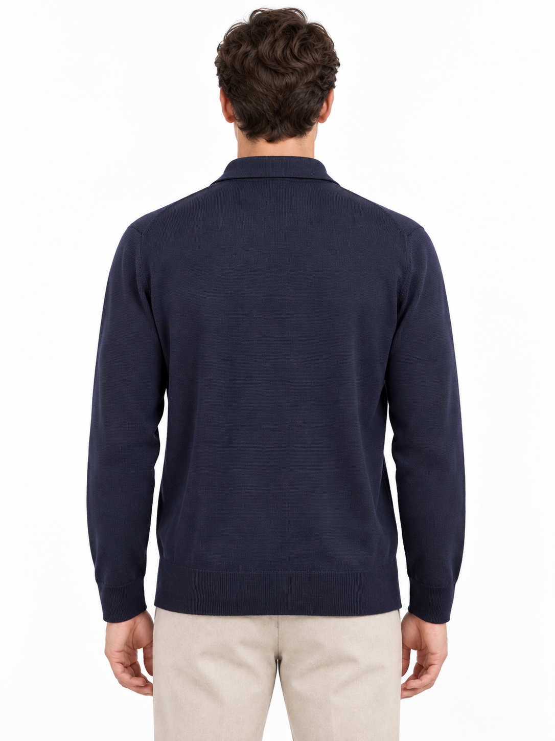 GRAN SASSO "ATHLEISURE" - Polo in maglia finezza 18