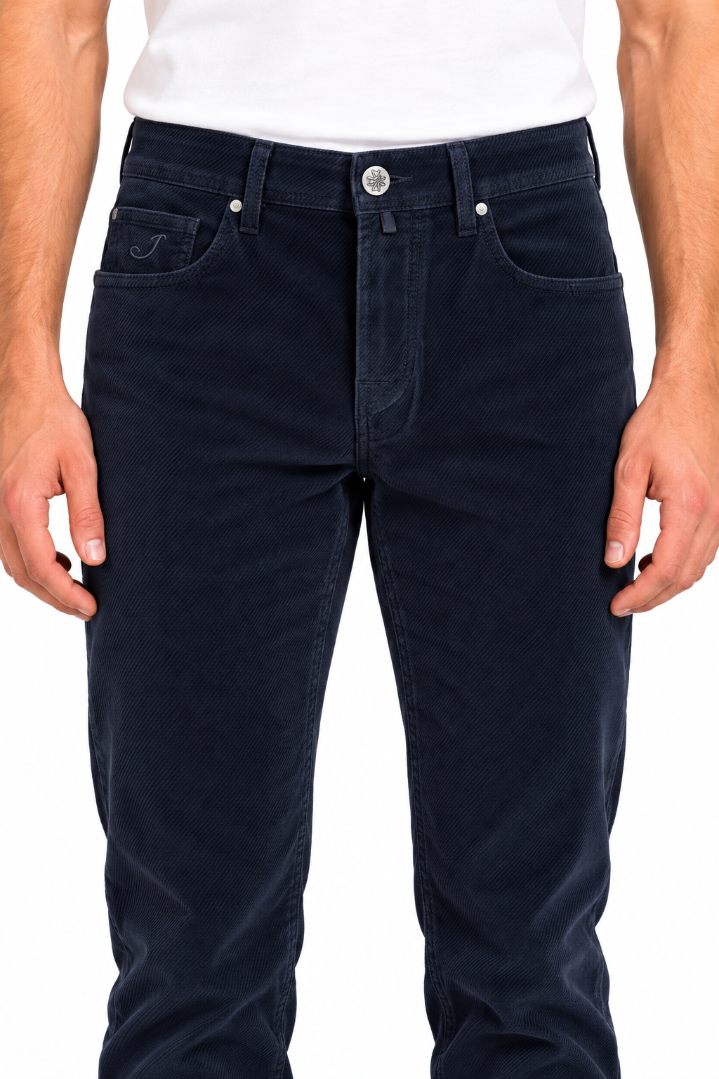 JACOB COHËN - Pantalone 5 tasche in velluto diagonale "BARD"