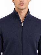 MASQ - Fullzip in 100% pura lana merino extrafine