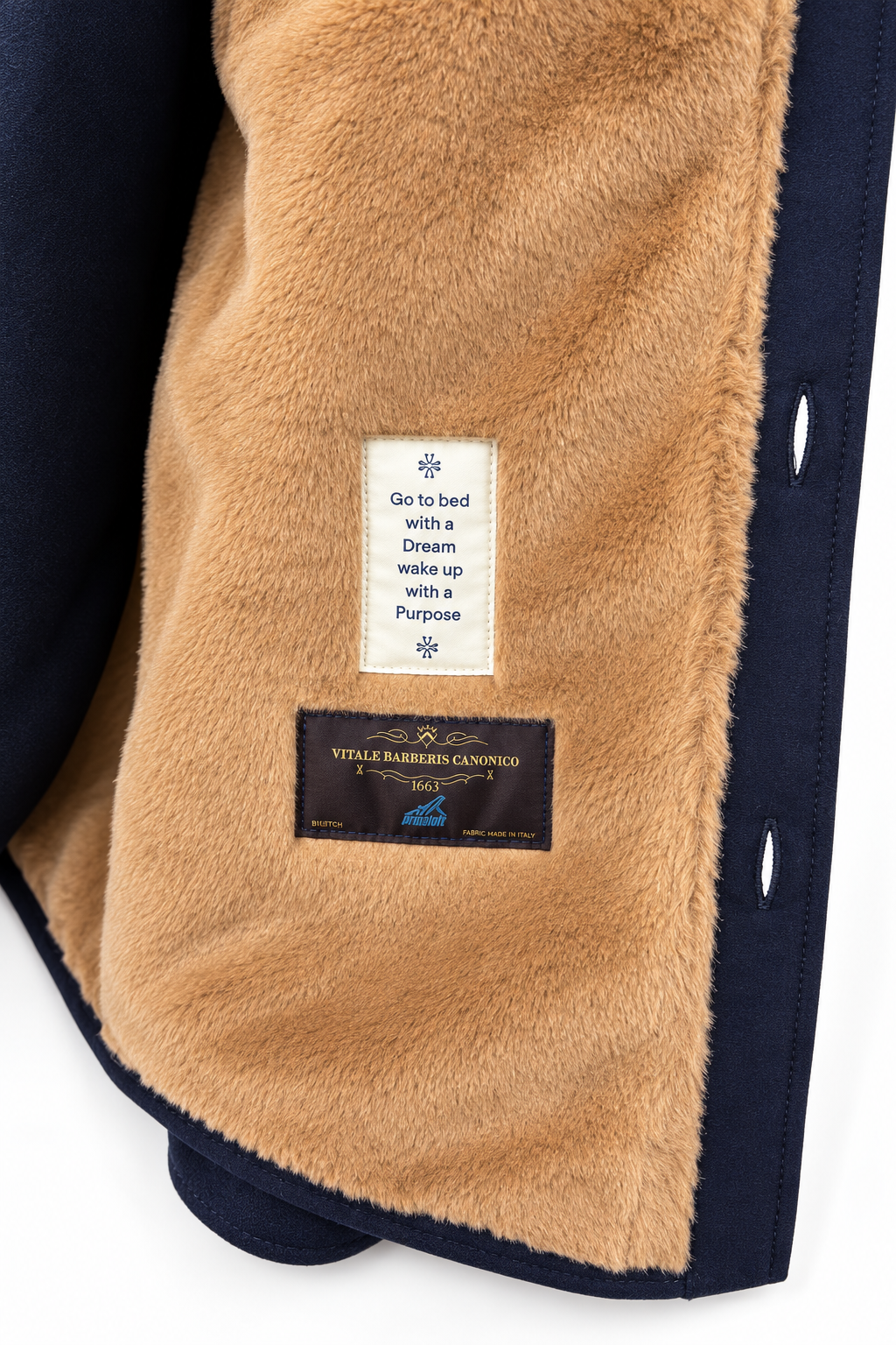 JACOB COHEN - Overshirt in flanella di lana "Vitale Barberis Canonico"
