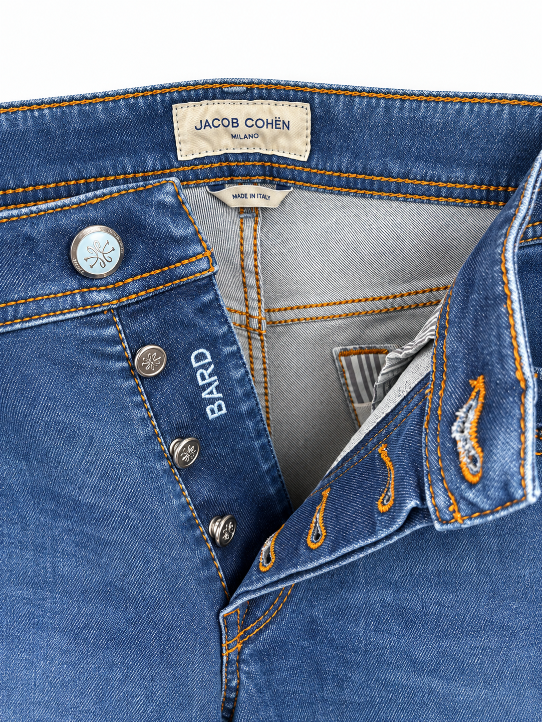JACOB COHËN - Jeans 5 tasche medio scuro "BARD"
