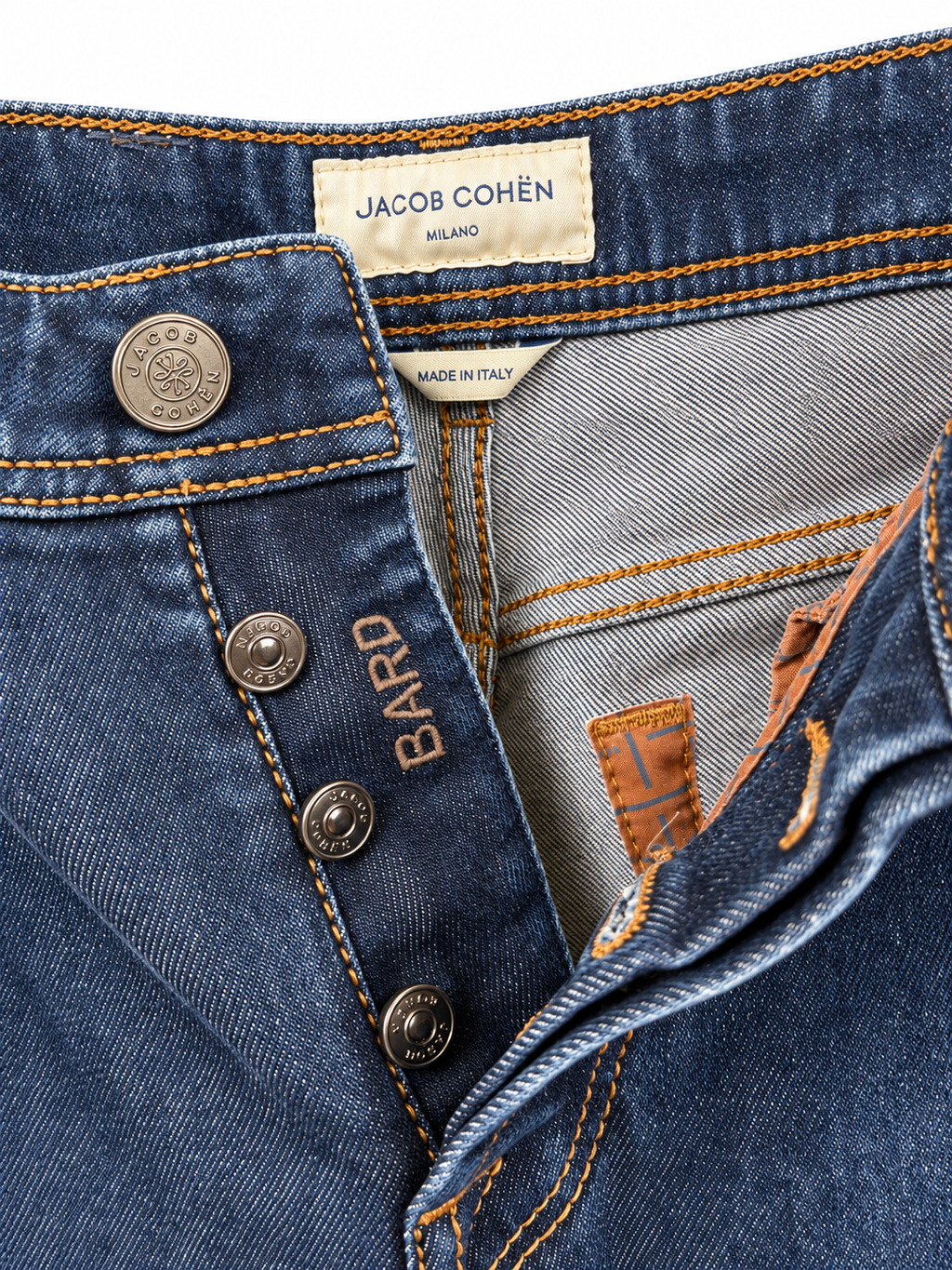 JACOB COHËN - Jeans 5 tasche medio scuro "BARD"