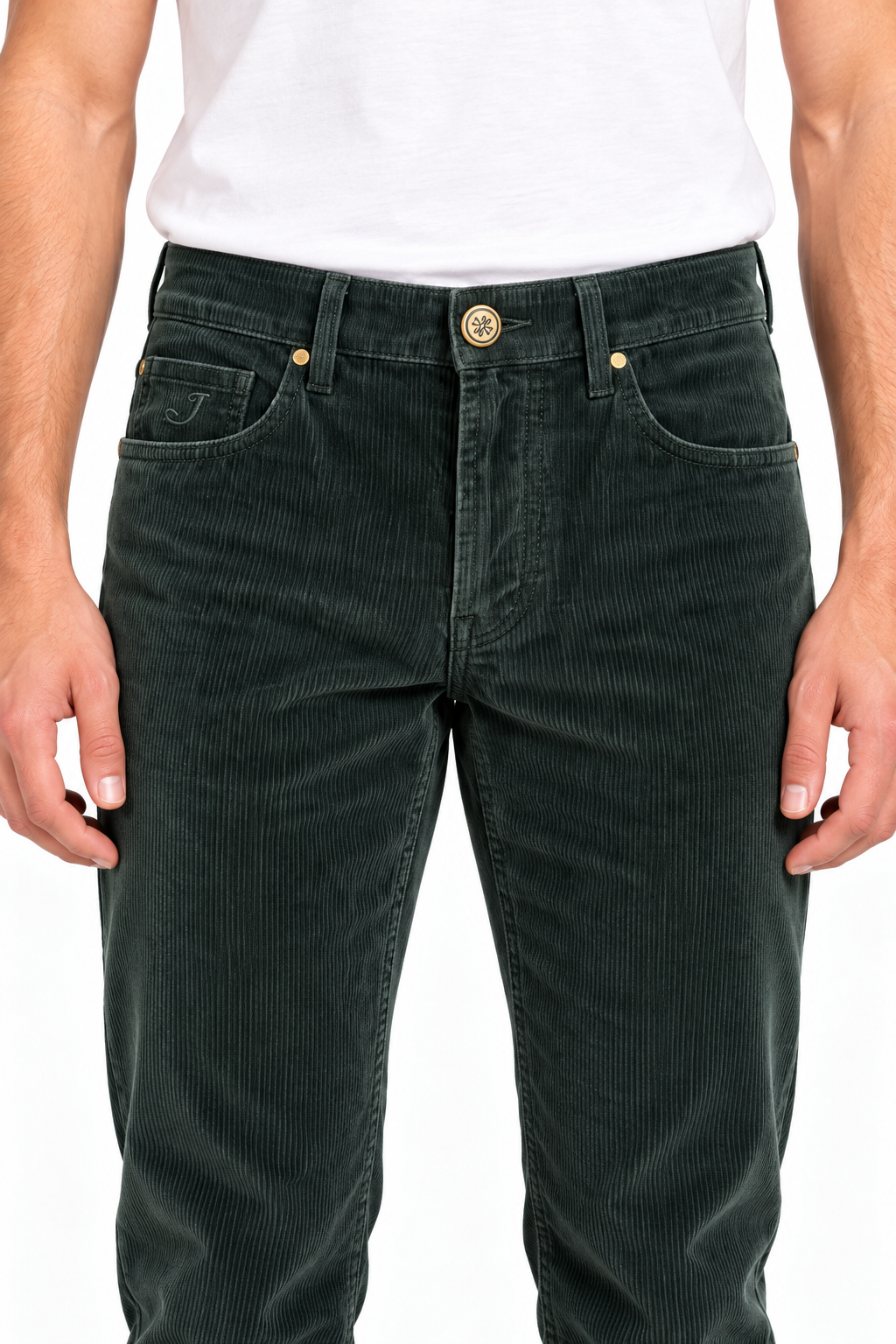 JACOB COHËN - Pantalone 5 tasche in velluto "BARD"