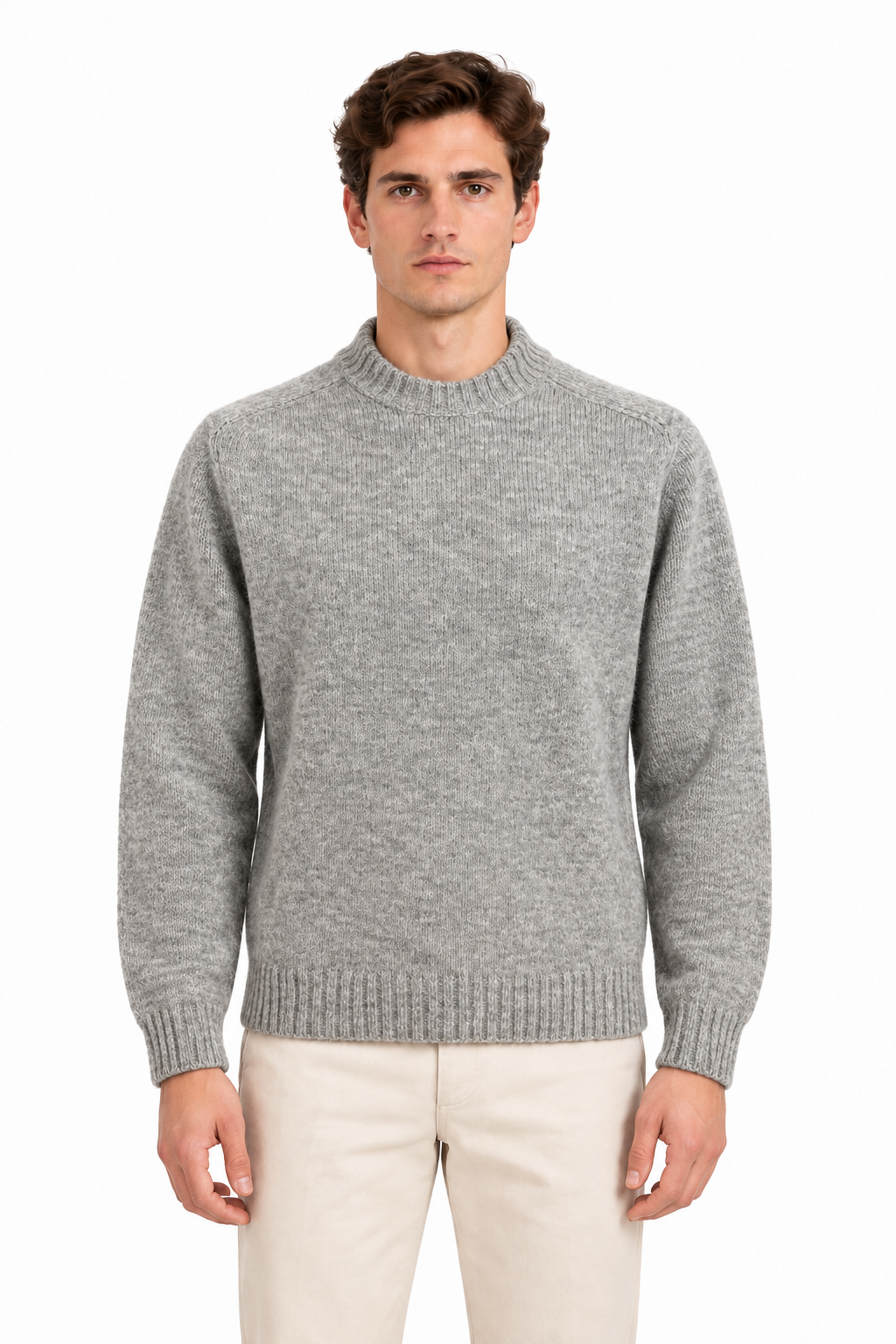 FILIPPO DE LAURENTIIS - Maglia spalla a martello in Baby Alpaca