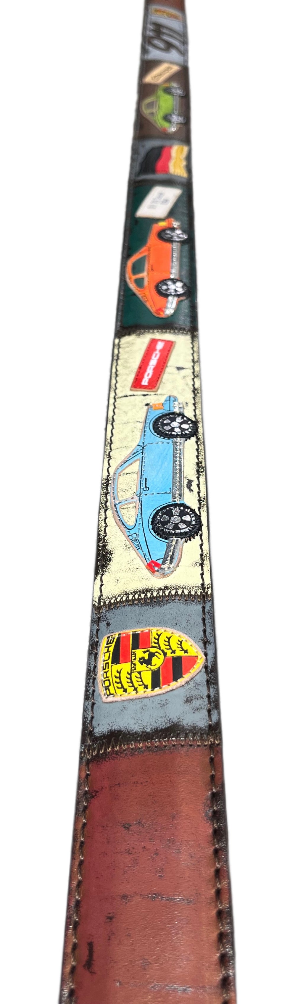 ARTIGIANATO ITALIANO - cintura artigianale "PORSCHE 911 COUPE'"