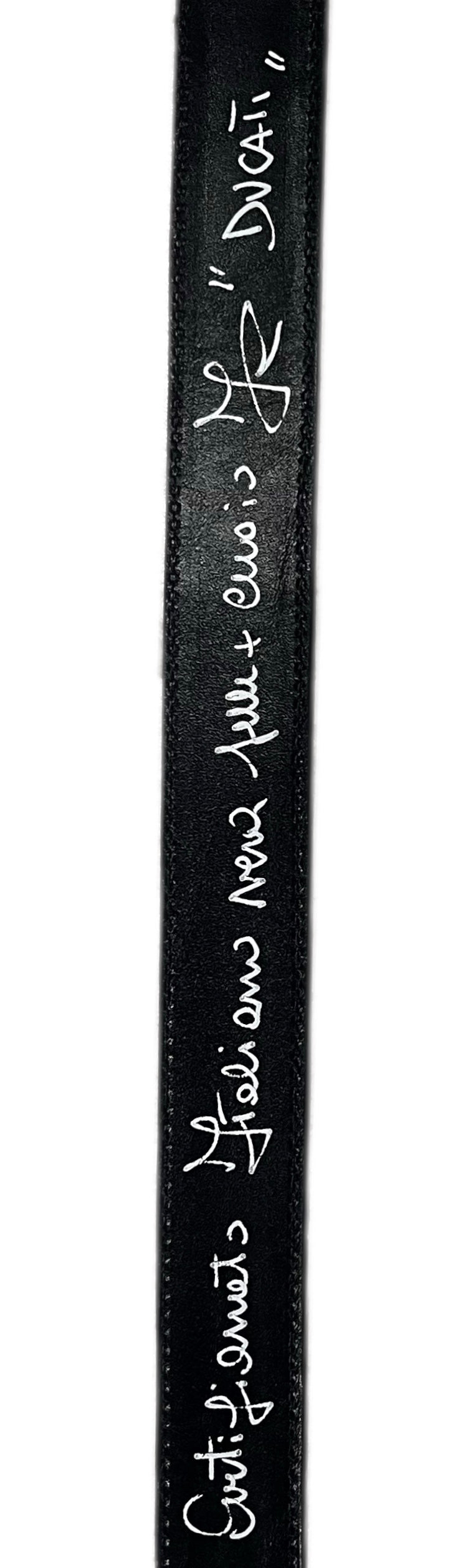 ARTIGIANATO ITALIANO cintura artigianale "DUCATI"