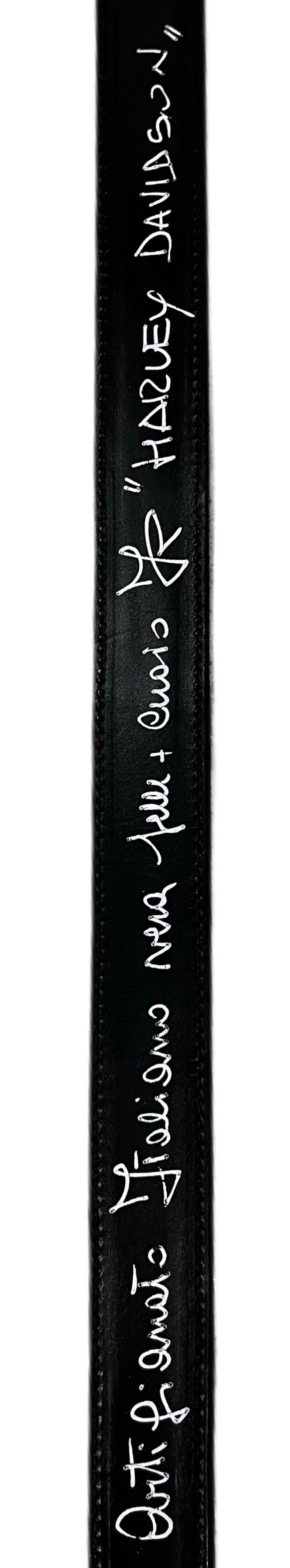 ARTIGIANATO ITALIANO cintura artigianale "HARLEY DAVIDSON"