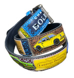 ARTIGIANATO ITALIANO - cintura artigianale "BRINDA CON PORSCHE"