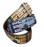 ARTIGIANATO ITALIANO - cintura artigianale "MITICA PORSCHE 911"