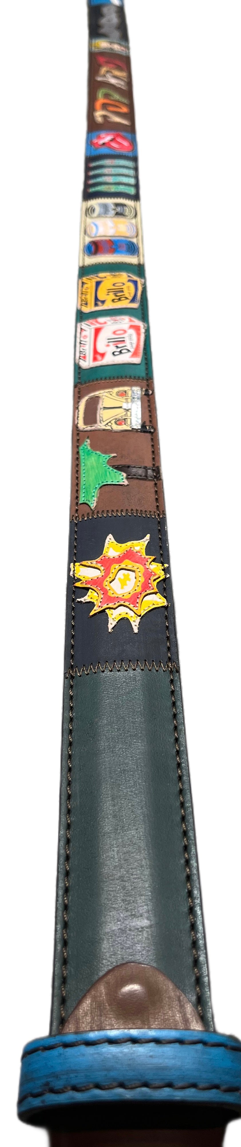 ARTIGIANATO ITALIANO - cintura artigianale "POP ART"