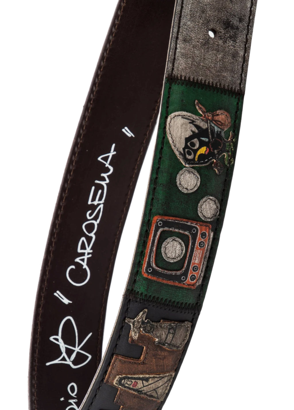 ARTIGIANATO ITALIANO - cintura artigianale "CAROSELLA"