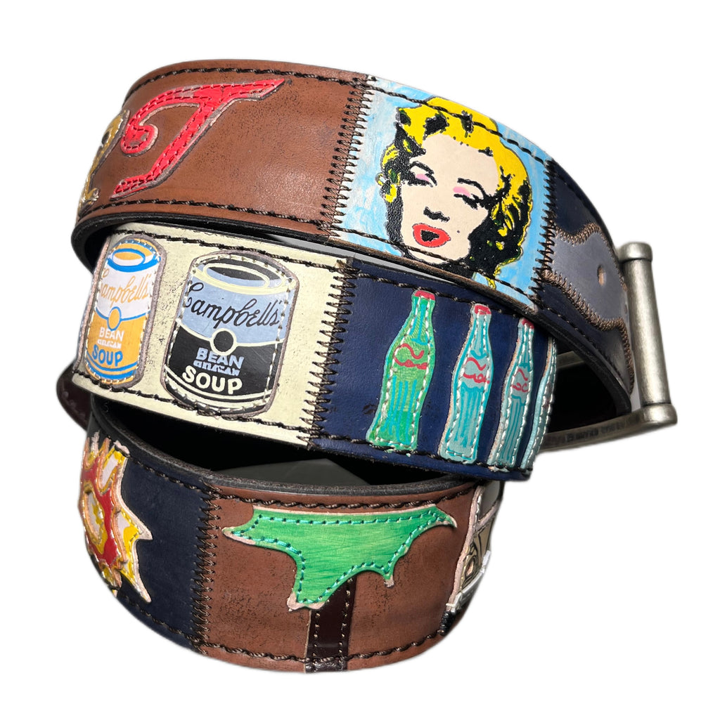 ARTIGIANATO ITALIANO - cintura artigianale "POP ART"