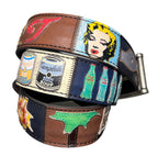 ARTIGIANATO ITALIANO - cintura artigianale "POP ART"