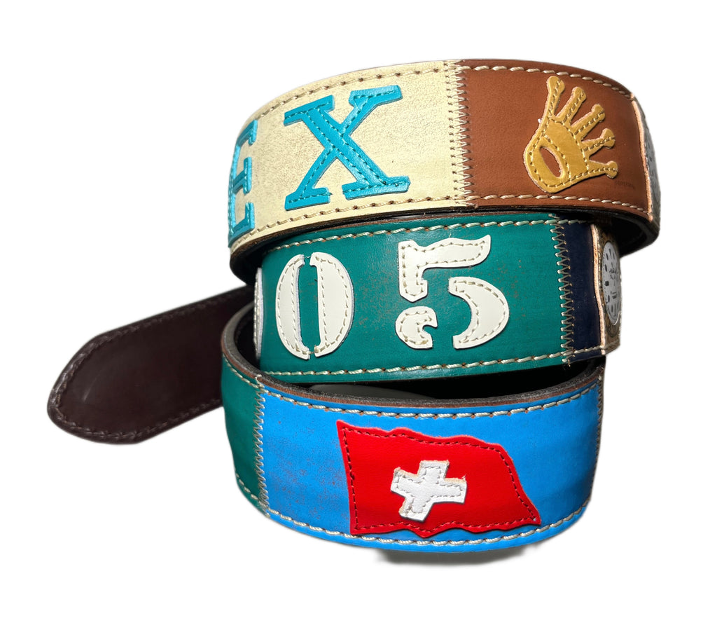 ARTIGIANATO ITALIANO - cintura artigianale "ROLEX"