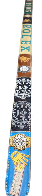 ARTIGIANATO ITALIANO - cintura artigianale "ROLEX"