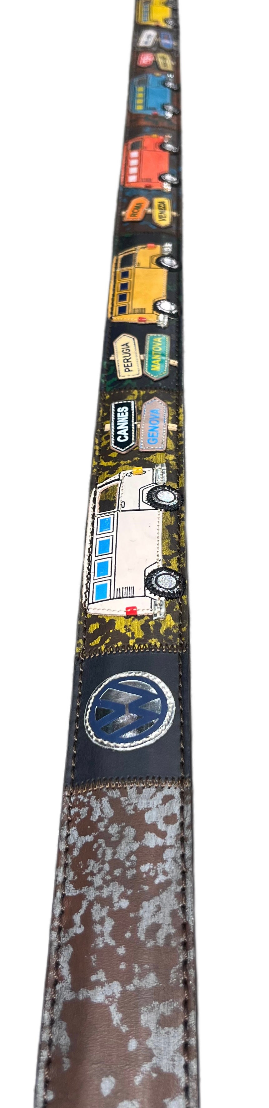 ARTIGIANATO ITALIANO - cintura artigianale "VAN IN VIAGGIO"