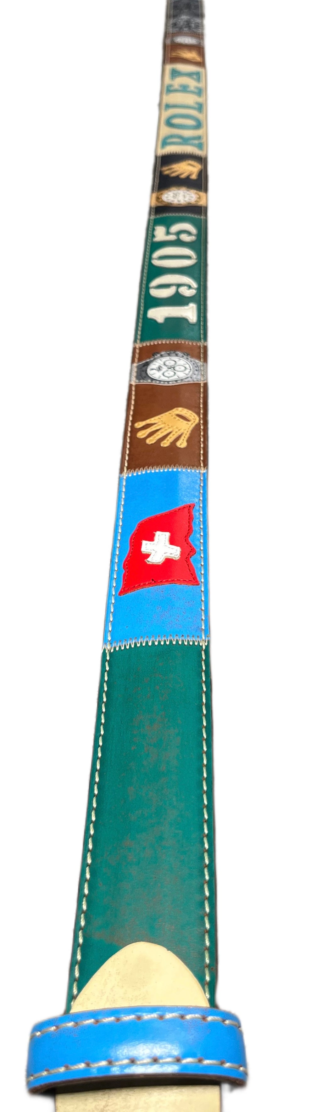 ARTIGIANATO ITALIANO - cintura artigianale "ROLEX"