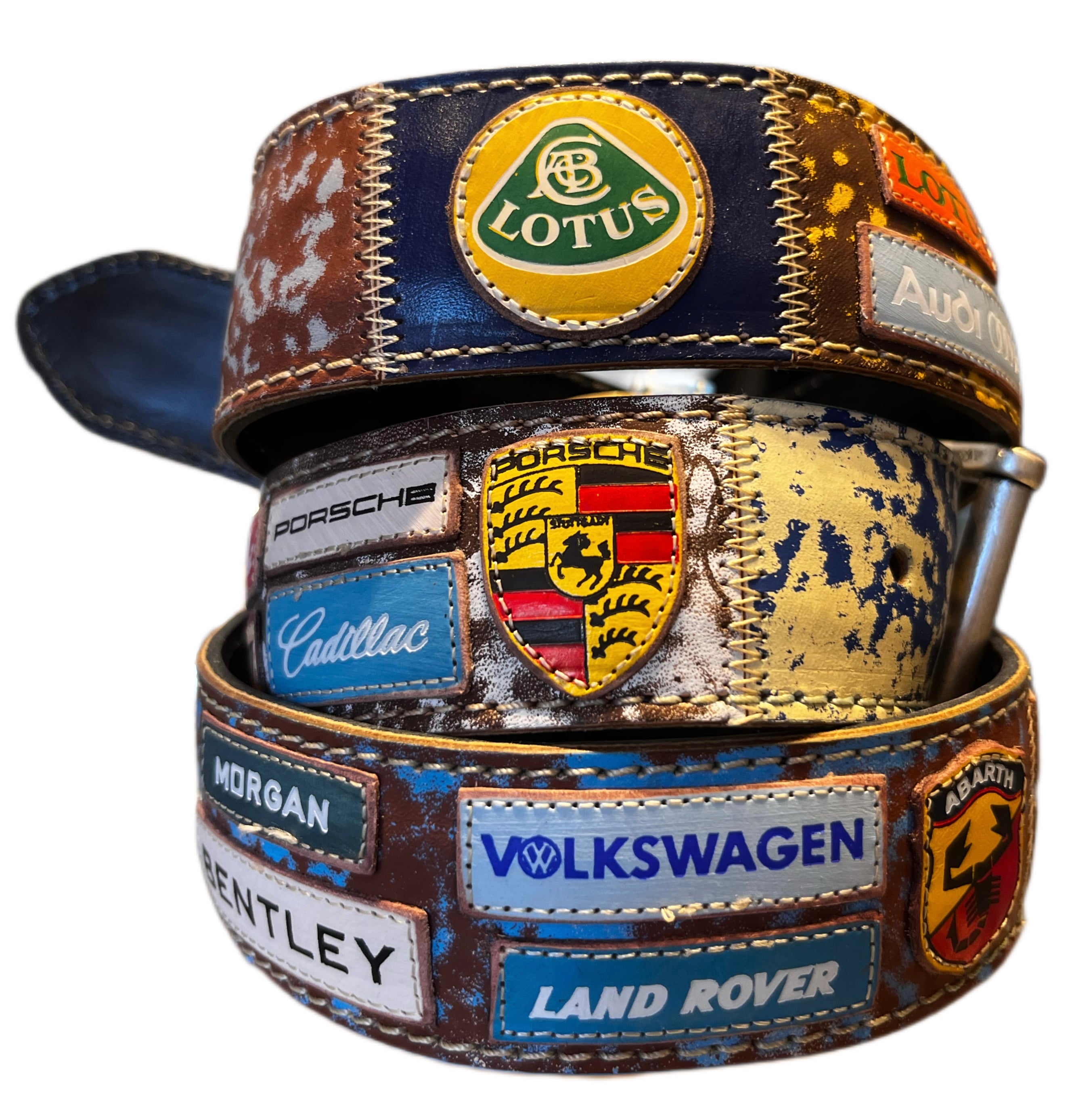 ARTIGIANATO ITALIANO cintura artigianale "MULTIMARCHIATA"