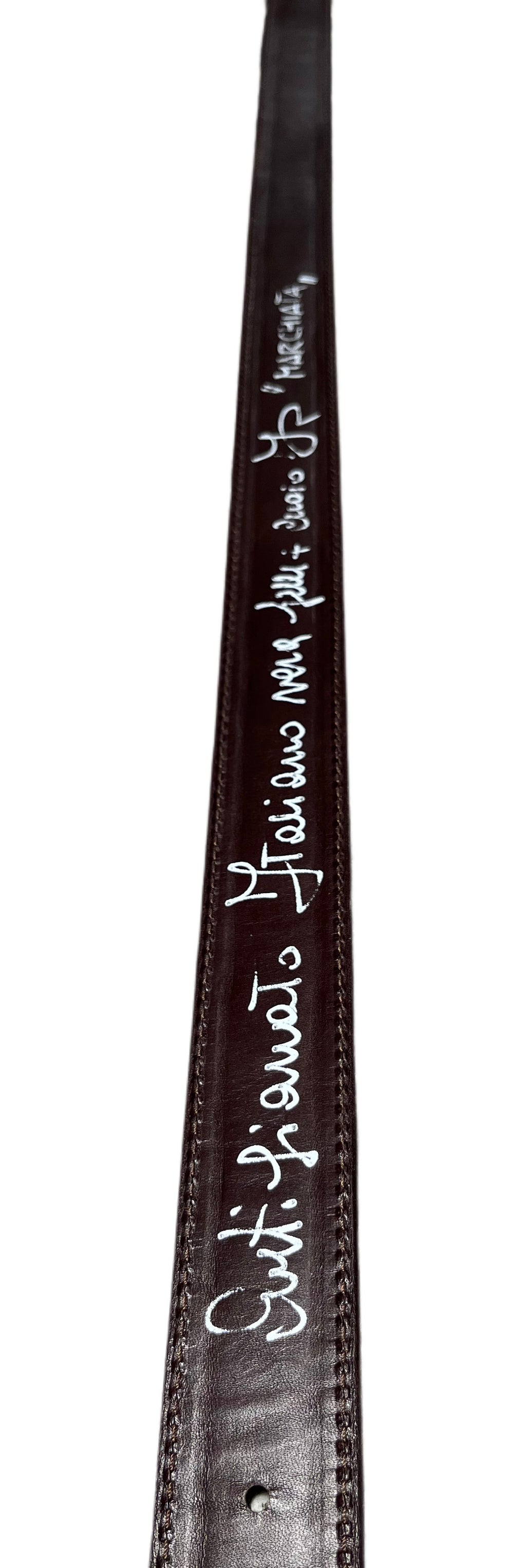 ARTIGIANATO ITALIANO - cintura artigianale "MARCHIATA"