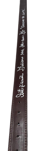 ARTIGIANATO ITALIANO - cintura artigianale "PORSCHE 911 COUPE'"