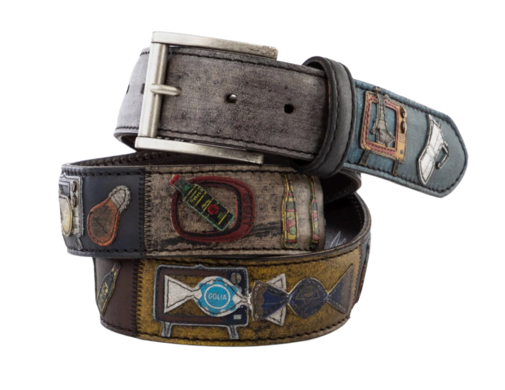 ARTIGIANATO ITALIANO - cintura artigianale "CAROSELLA"