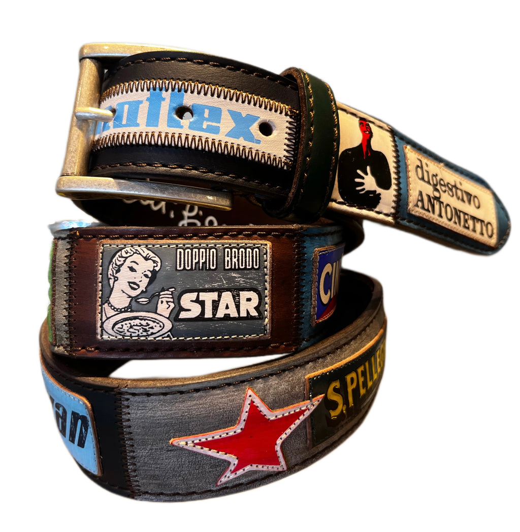 ARTIGIANATO ITALIANO cintura artigianale "SPOT"