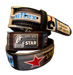 ARTIGIANATO ITALIANO cintura artigianale "SPOT"