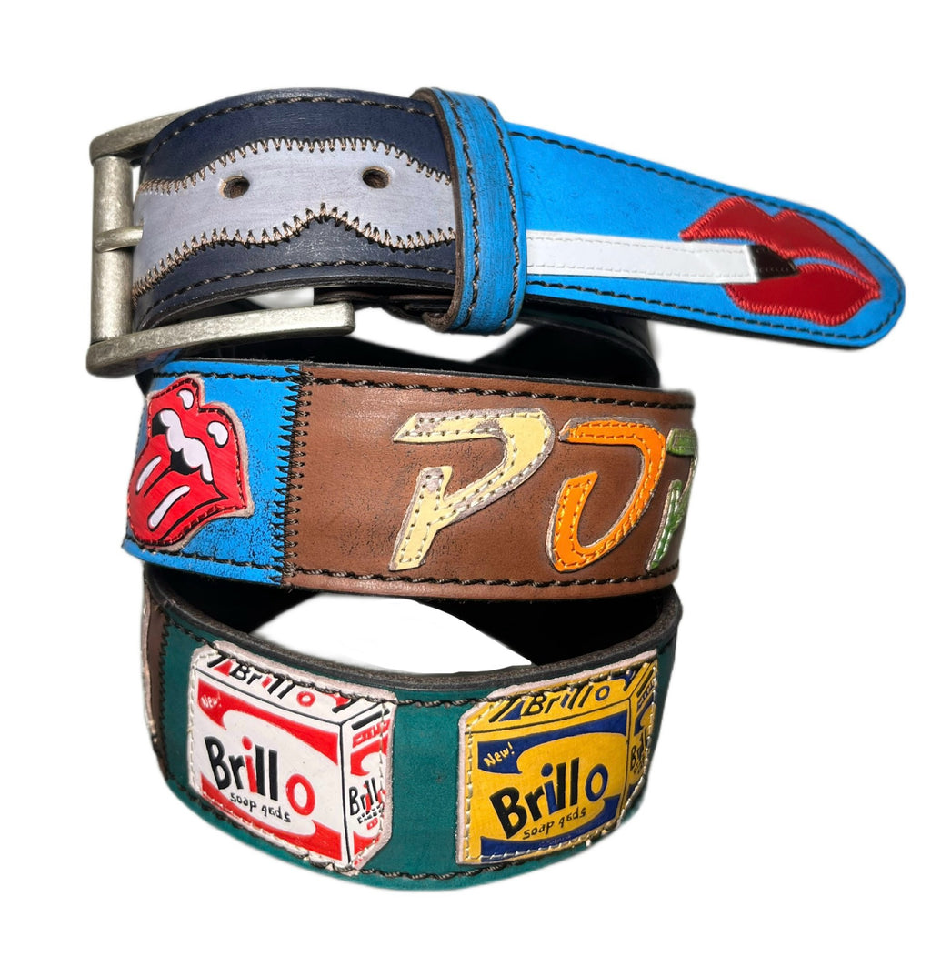 ARTIGIANATO ITALIANO - cintura artigianale "POP ART"