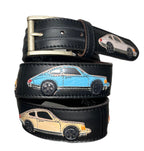 ARTIGIANATO ITALIANO - cintura artigianale "PORSCHE 911 VINTAGE"