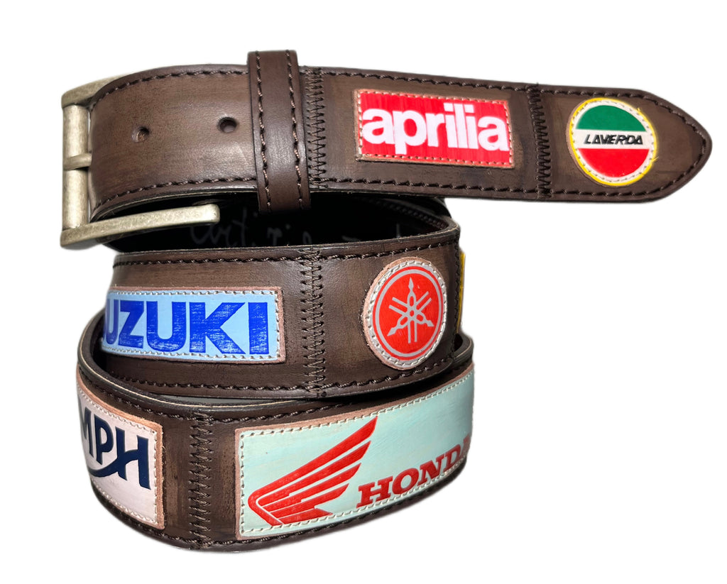 ARTIGIANATO ITALIANO - cintura artigianale "TUTTA MOTO"