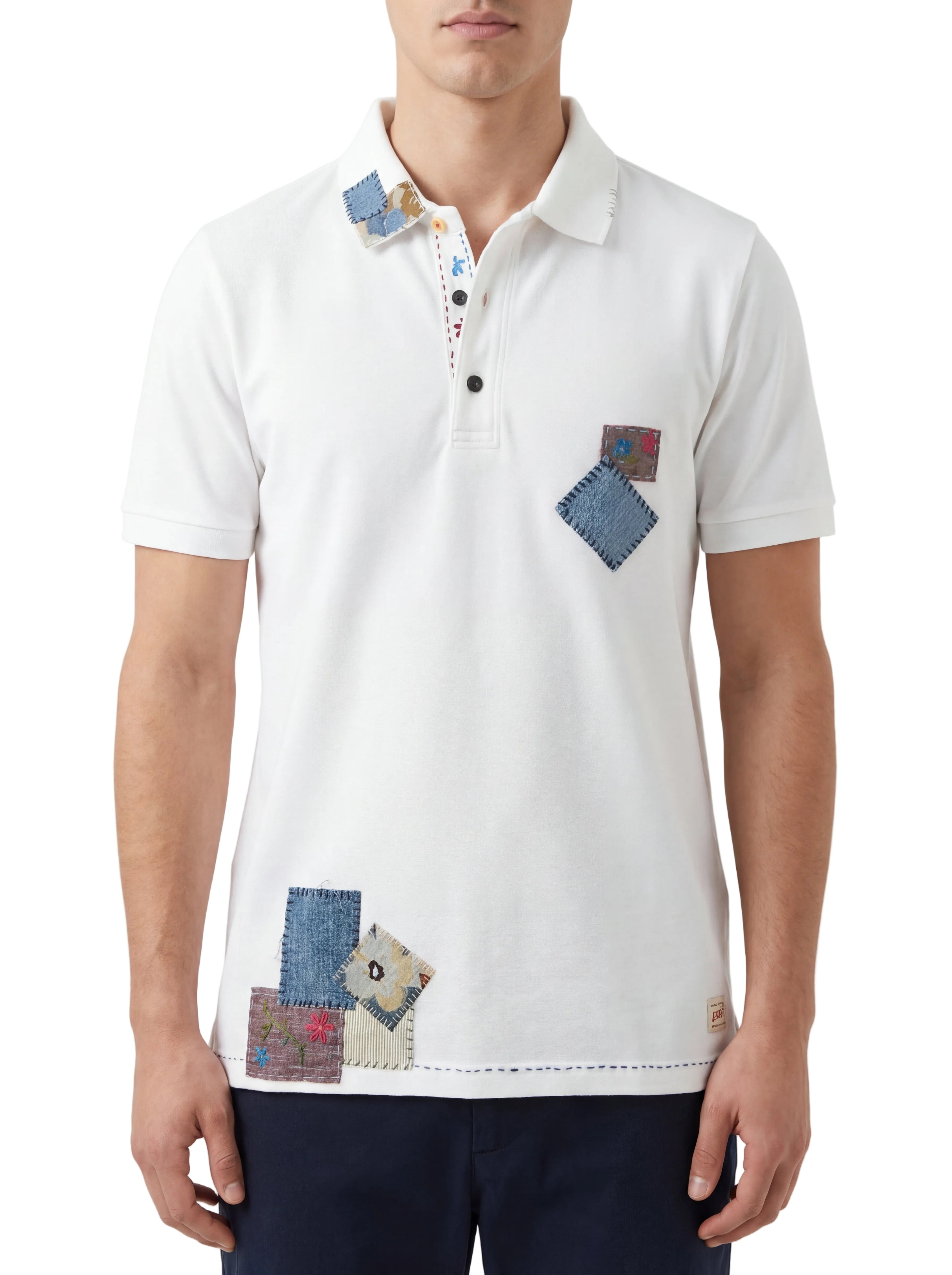 BOB - POLO IN PIQUET RICAMATA