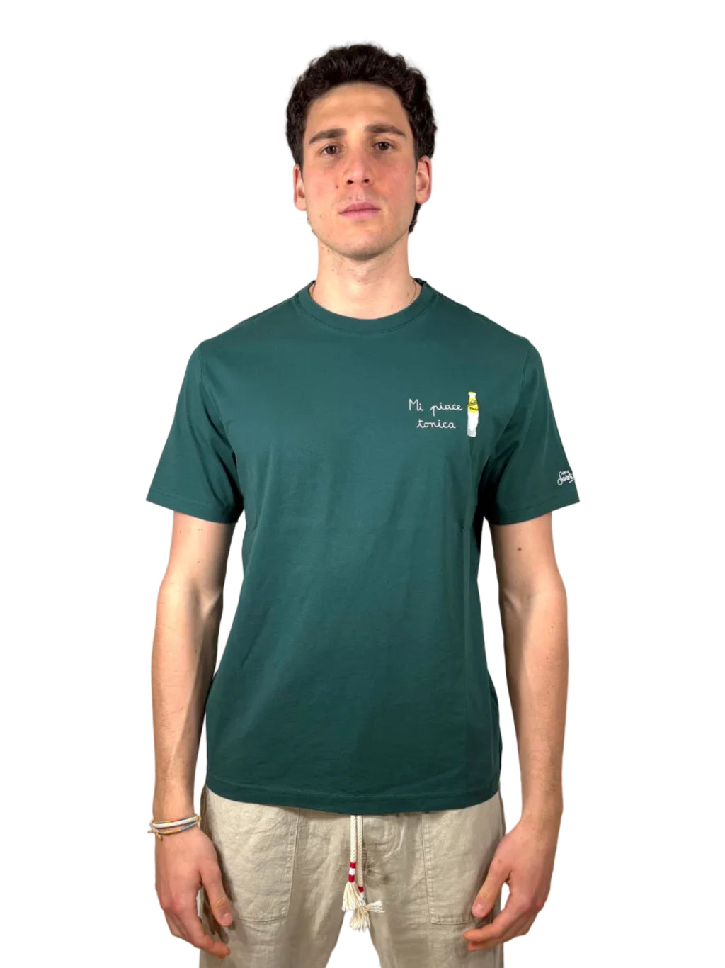 MC2 SAINT BARTH - T-SHIRT PORTOFINO "MI PIACE TONICA"